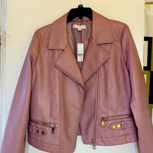 leather look a like, not real leather